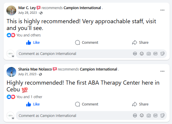 Client review