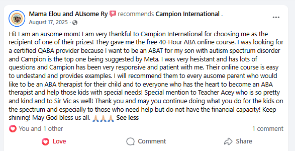 Client review